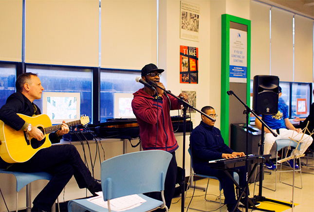 Performers at The Fortune Society's 5th Annual Creative Arts Festival