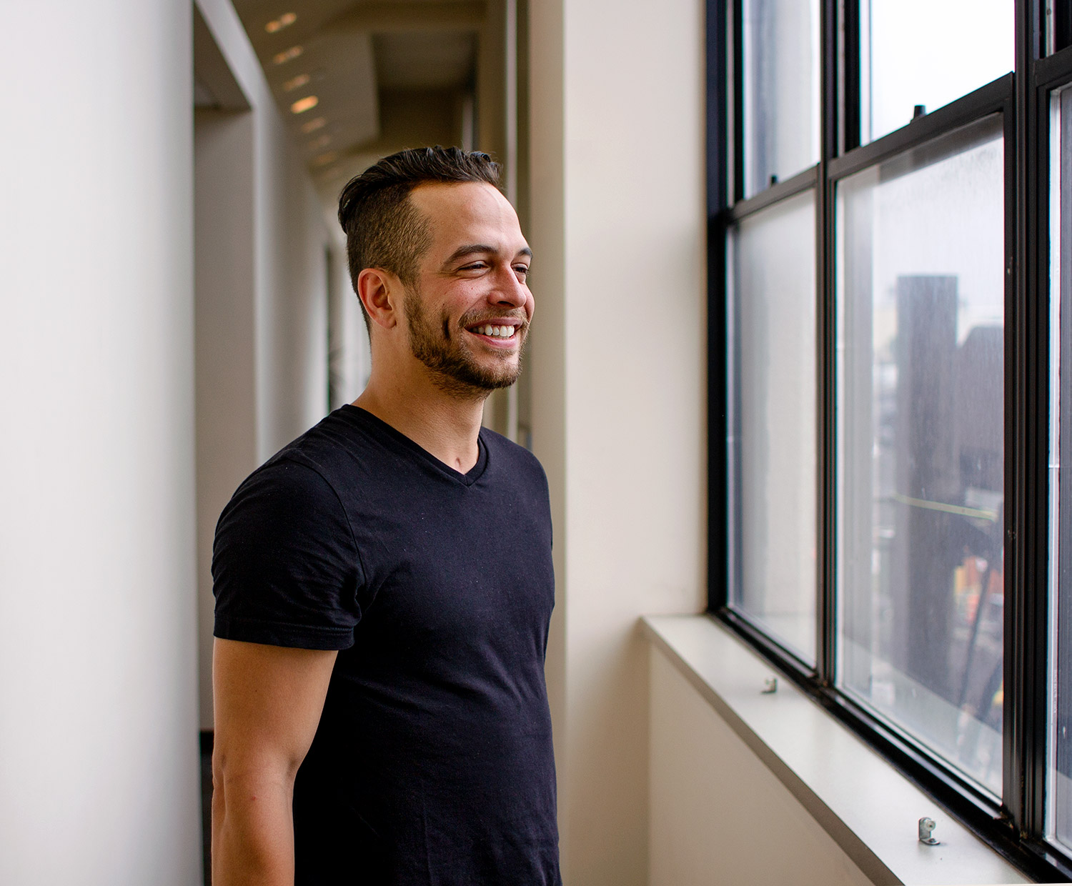 Deniz Halilov, a participant at The Fortune Society