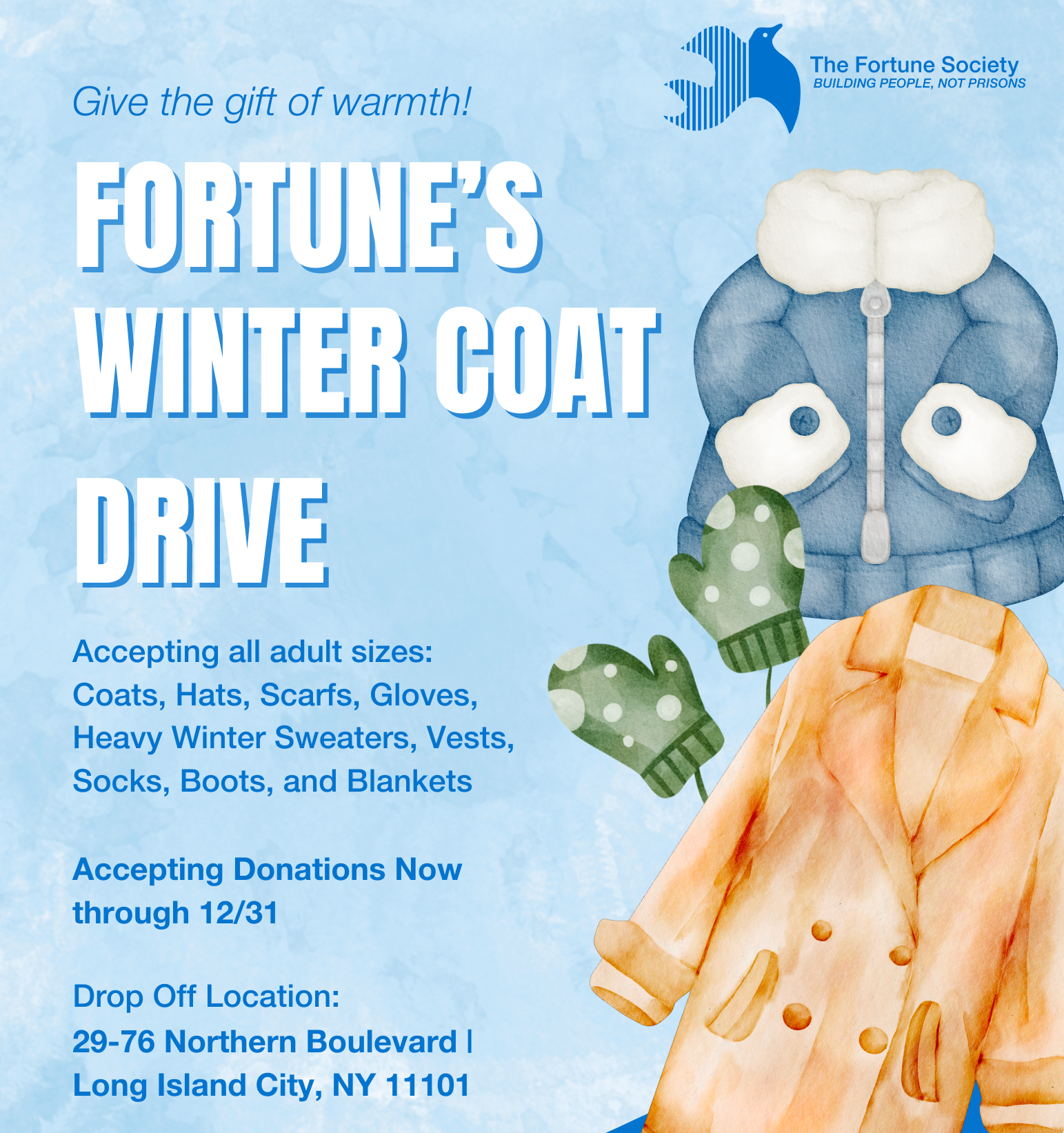 Fortune’s Winter Coat Drive